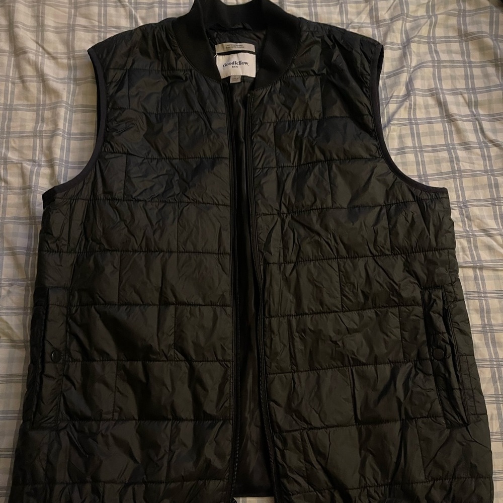 Goodfellow & Co Men's Black Quilted Vest